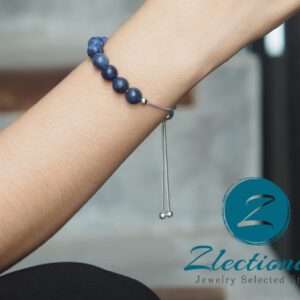 Sodalite Silver String